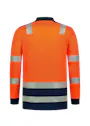 Tricorp 203008 Poloshirt High Vis Bicolor Lange Mouw UV-Bescherming miniatuur