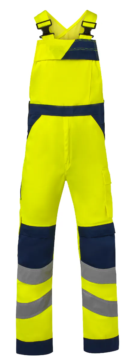 High Vis Geel/Marineblauw