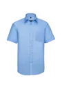 Russell Z957 Ultimate Non-⁠Iron Shirt Short Sleeve Classic Regular Fit miniatuur