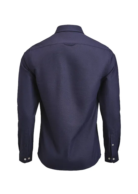 James Harvest Sportswear Allen Oxford 2113042 Overhemd Regular Fit
