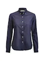 James Harvest Sportswear Allen Oxford 2123033 Shirt Regular Fit Dames miniatuur