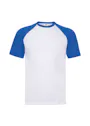 Fruit of The Loom F295 Baseball T-shirt Short Sleeve Regular Fit miniatuur