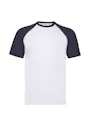 Fruit of The Loom F295 Baseball T-shirt Short Sleeve Regular Fit miniatuur