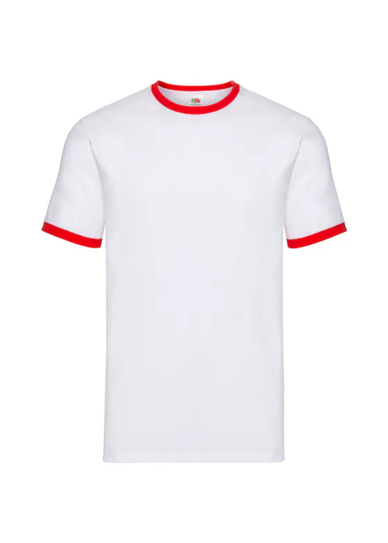 Fruit of The Loom F159 Ringer T-shirt Regular Fit