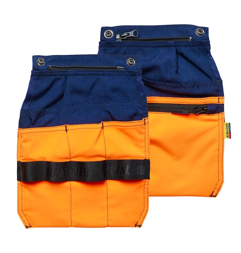 Marineblauw/Oranje
