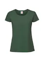 Fruit of The Loom F186 Iconic T-shirt 195 Ringspun Premium Regular Fit Dames miniatuur