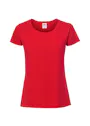 Fruit of The Loom F186 Iconic T-shirt 195 Ringspun Premium Regular Fit Dames miniatuur