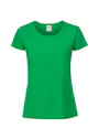 Fruit of The Loom F186 Iconic T-shirt 195 Ringspun Premium Regular Fit Dames miniatuur