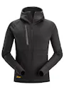 Snickers Workwear 8026 FlexiWork, Polartec® Power Stretch® Hoodie Met Volledige Rits miniatuur