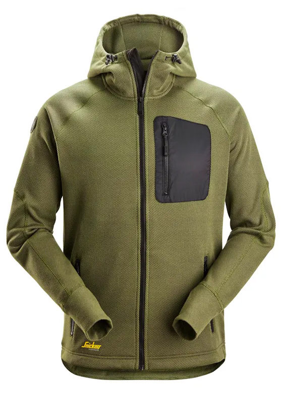 Snickers Workwear FlexiWork 8041 Fleecetrui Verwarmd Najaarscollectie 2024