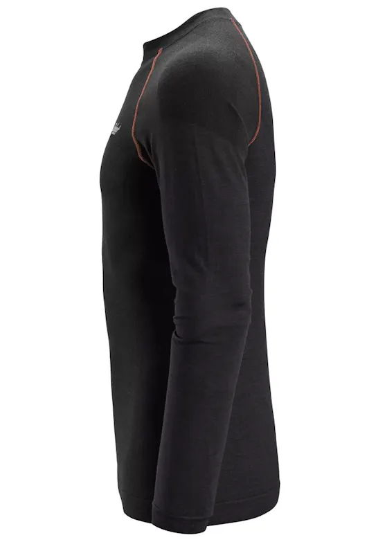 Snickers Workwear 9483 Basislaag Naadloze Warmteregulerende Wollen Top Baselayers