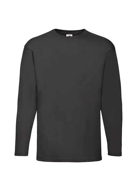 Fruit of The Loom F240 Valueweight T-shirt Long Sleeve Regular Fit