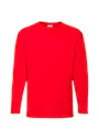 Fruit of The Loom F240 Valueweight T-shirt Long Sleeve Regular Fit miniatuur