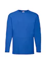 Fruit of The Loom F240 Valueweight T-shirt Long Sleeve Regular Fit miniatuur