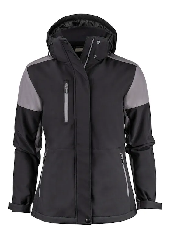 Printer Padded Softshell Prime Dames