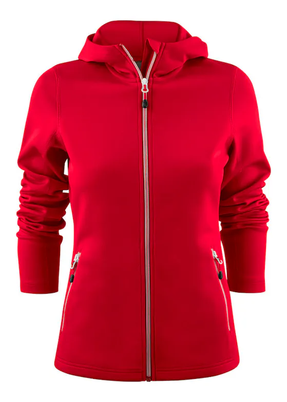 Printer Hooded Jacket Layback Dames