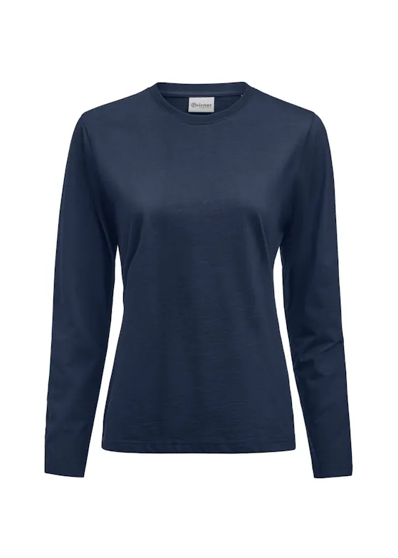 Printer Heaver Pro 2264035 T-shirt L/S Regular Fit Dames