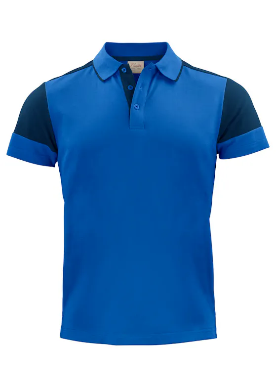 Printer Prime 2265024 Poloshirt Piqué Bicolor Regular Fit