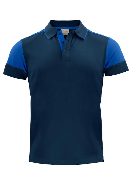 Printer Prime 2265024 Poloshirt Piqué Bicolor Regular Fit