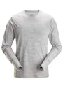 Snickers 2451 T-Shirt Wollen Lange Mouwen Antibacterial Slim Fit miniatuur