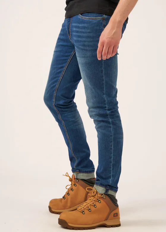 247Jeans Palm S07 Sand Blasted Medium Blue