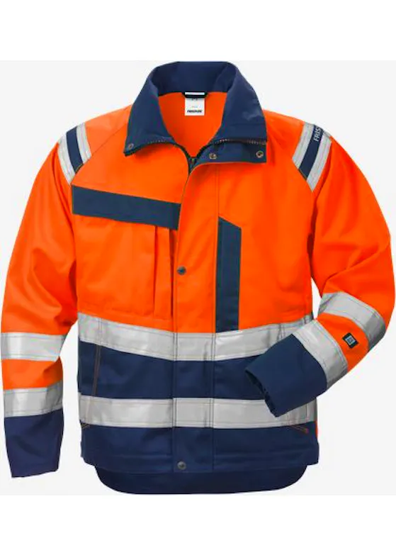 Fristads High Vis Jack Klasse 3 4026 Plu
