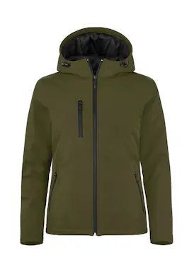 Clique Padded Hoody Softshell Dames