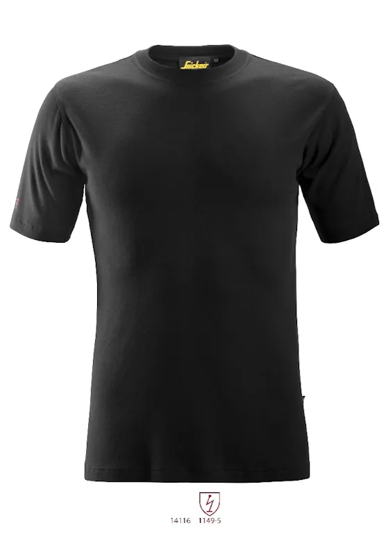 Snickers Workwear ProtecWork 2563 T-shirt met Crewneck Vlamwerend