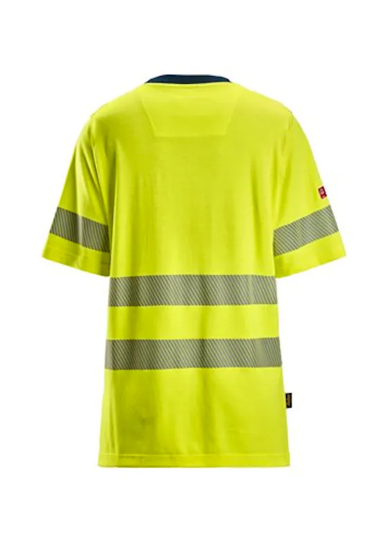 Snickers 2567 T-shirt Korte Mouwen High-Vis Klasse 2 Dames