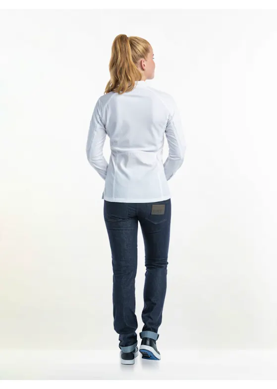 Chaud Devant Chef Jacket Lady Biker SFX White