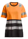 Snickers 2573 T-Shirt High-Vis Klasse 1 Dames miniatuur