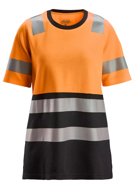 Snickers 2573 T-Shirt High-Vis Klasse 1 Dames