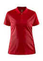 Craft Core Unify 1909139 Poloshirt Comfort Fit Dames miniatuur