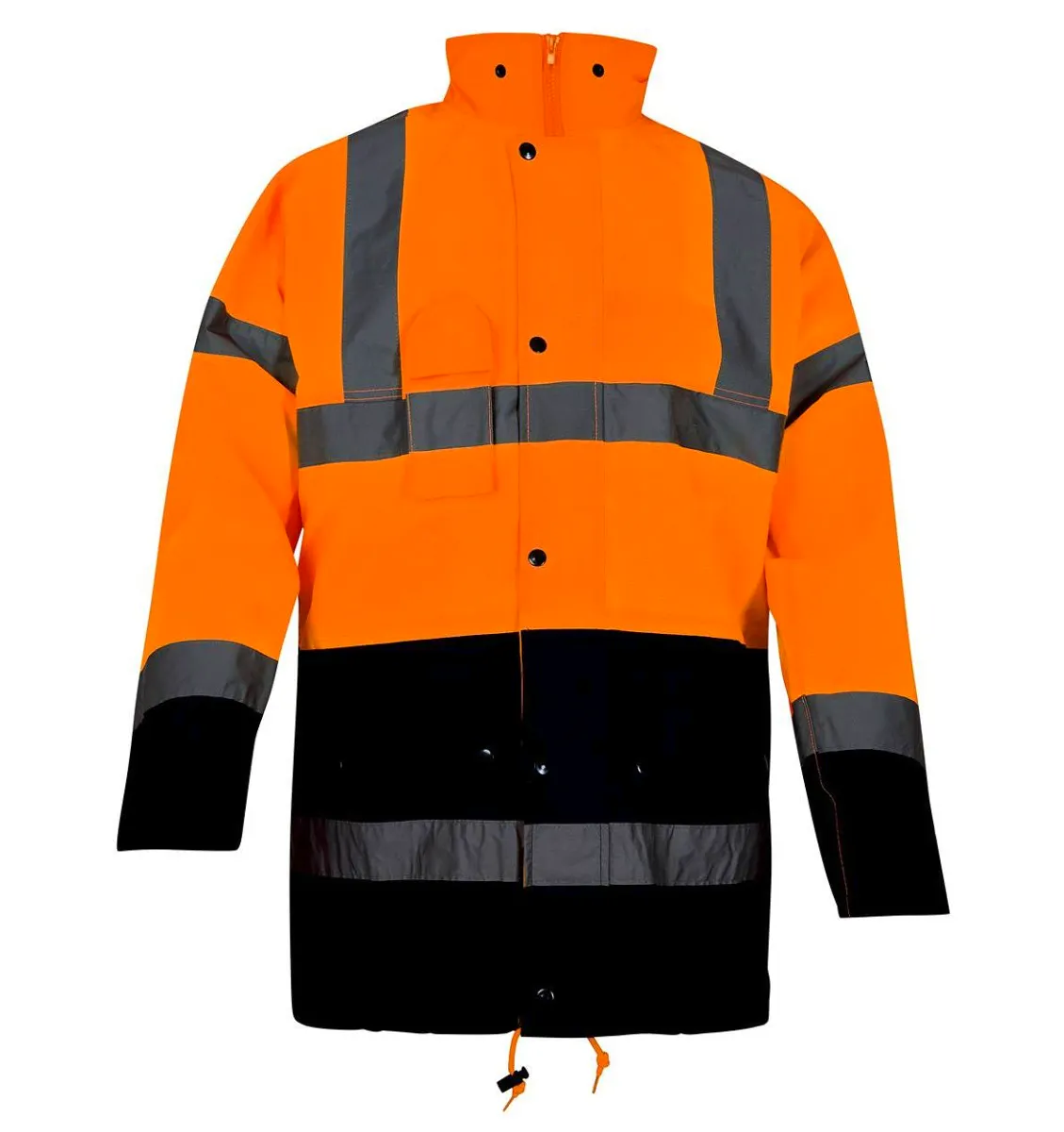 Oranje/marineblauw