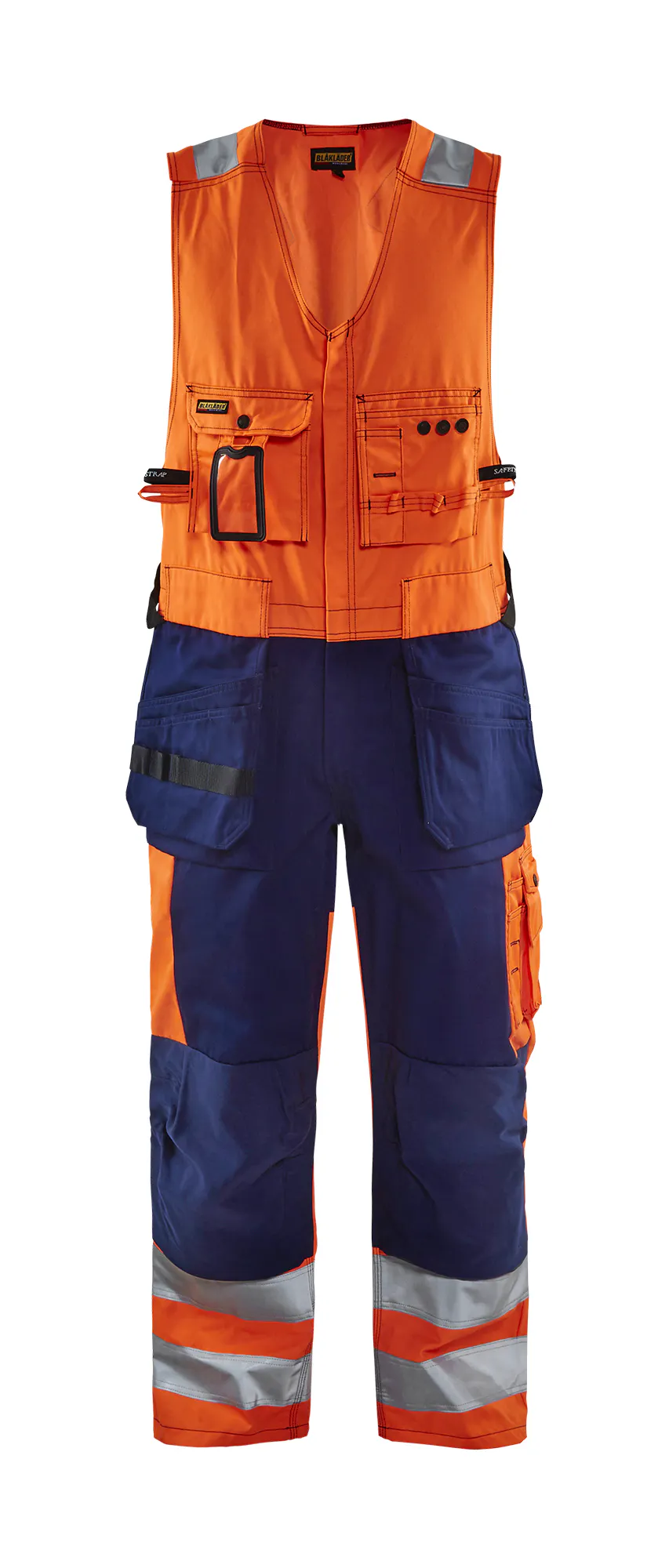 Oranje/Marineblauw