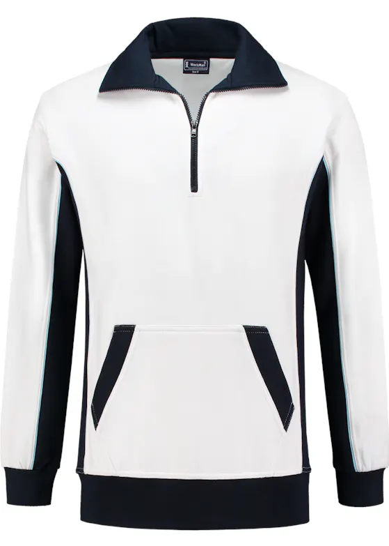 WorkMan 10.6.2701 Zipper Sweater Bi-colour Regular Fit