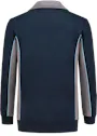 WorkMan 10.6.2701 Zipper Sweater Bi-colour Regular Fit miniatuur