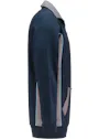 WorkMan 10.6.2701 Zipper Sweater Bi-colour Regular Fit miniatuur