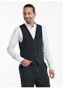 Chaud Devant Heren Zwart Gilet miniatuur