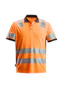 Snickers 2730 Poloshirt High-Vis Klasse 2 Regular Fit miniatuur
