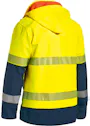 Bisley Taped Hi Vis Ripstop Bonded Fleece Jacket miniatuur