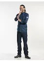 Chaud Devant Chef Jacket Parka Blue Denim miniatuur