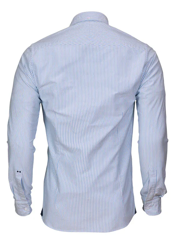 J. Harvest & Frost Indigo Bow 32 2903201 Hemd Regular Fit