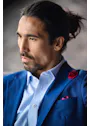 J. Harvest & Frost Yellow Bow 55 2905502 Hemd Slim Fit Stretch miniatuur