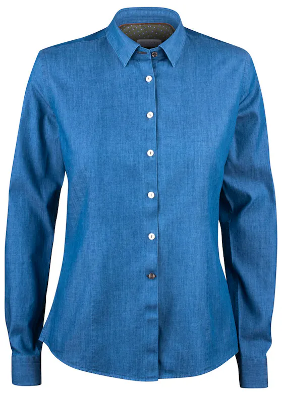 J. Harvest & Frost Indigo Bow 130 2913003 Hemd Stretch Dames