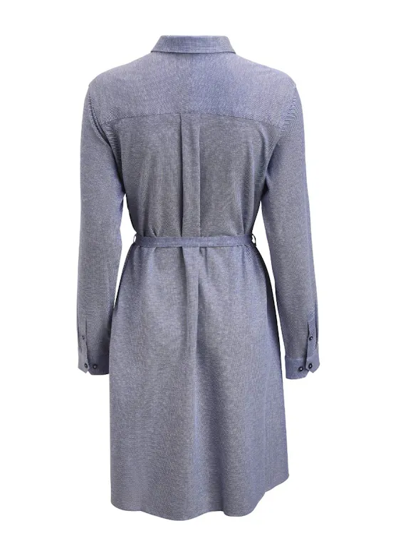 J. Harvest & Frost Indigo Bow 133 2913303 Jurk Comfort Fit Dames