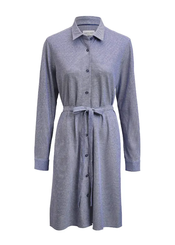 J. Harvest & Frost Indigo Bow 133 2913303 Jurk Comfort Fit Dames