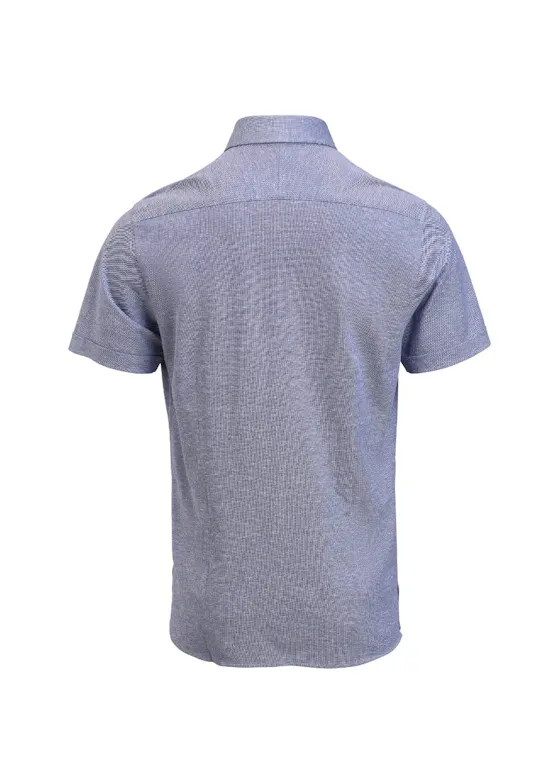 J. Harvest & Frost Indigo Bow 133 2913311 Hemd SS Slim Fit