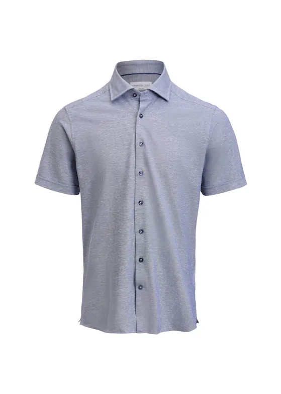 J. Harvest & Frost Indigo Bow 133 2913311 Hemd SS Slim Fit