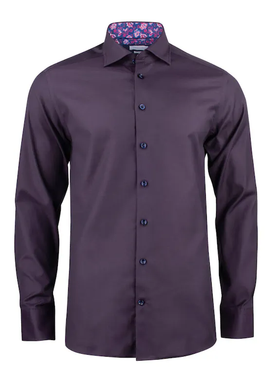 J. Harvest & Frost Purple Bow 142 2914201 Hemd Regular Fit